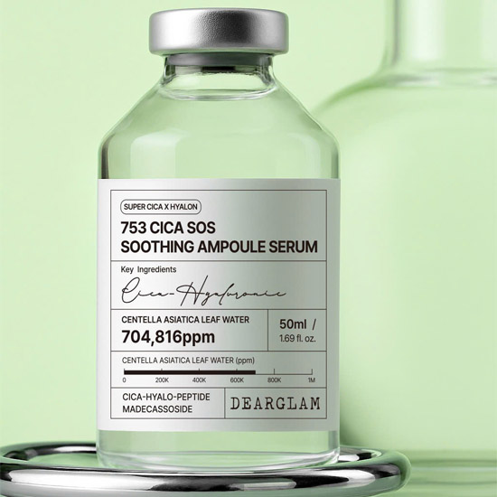 Serum Phục Hồi Da Giảm Thâm Cica Sos Soothing Ampoule Dearglam
